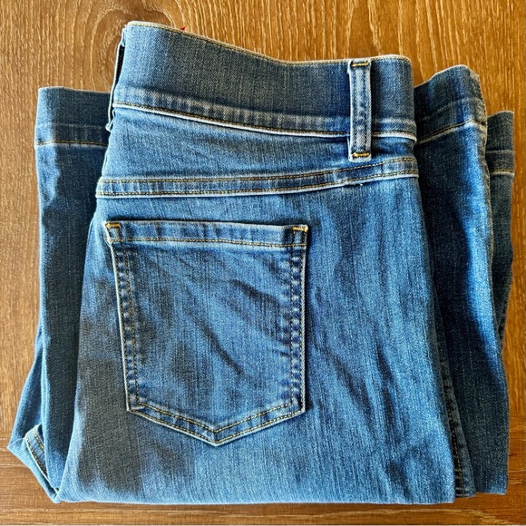 EUC SPANXshape EveryWear pull on wide leg jeans L - Picture 2 of 13